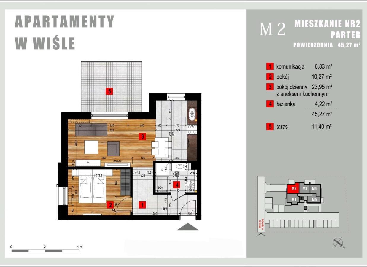 Apartament Wislanskie Skije المظهر الخارجي الصورة